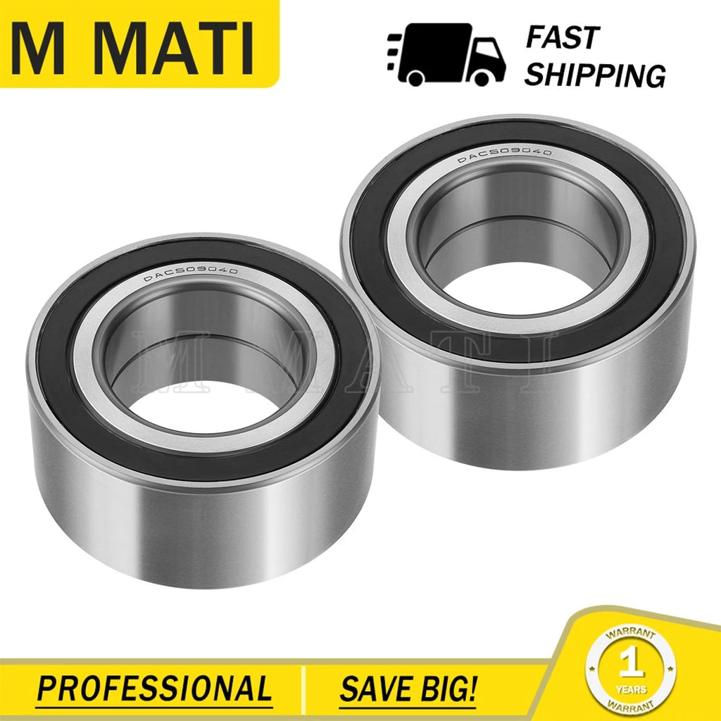 2 Front Rear Wheel Bearings for Arctic Cat Textron Wildcat XX (2018–2023) 2402-412