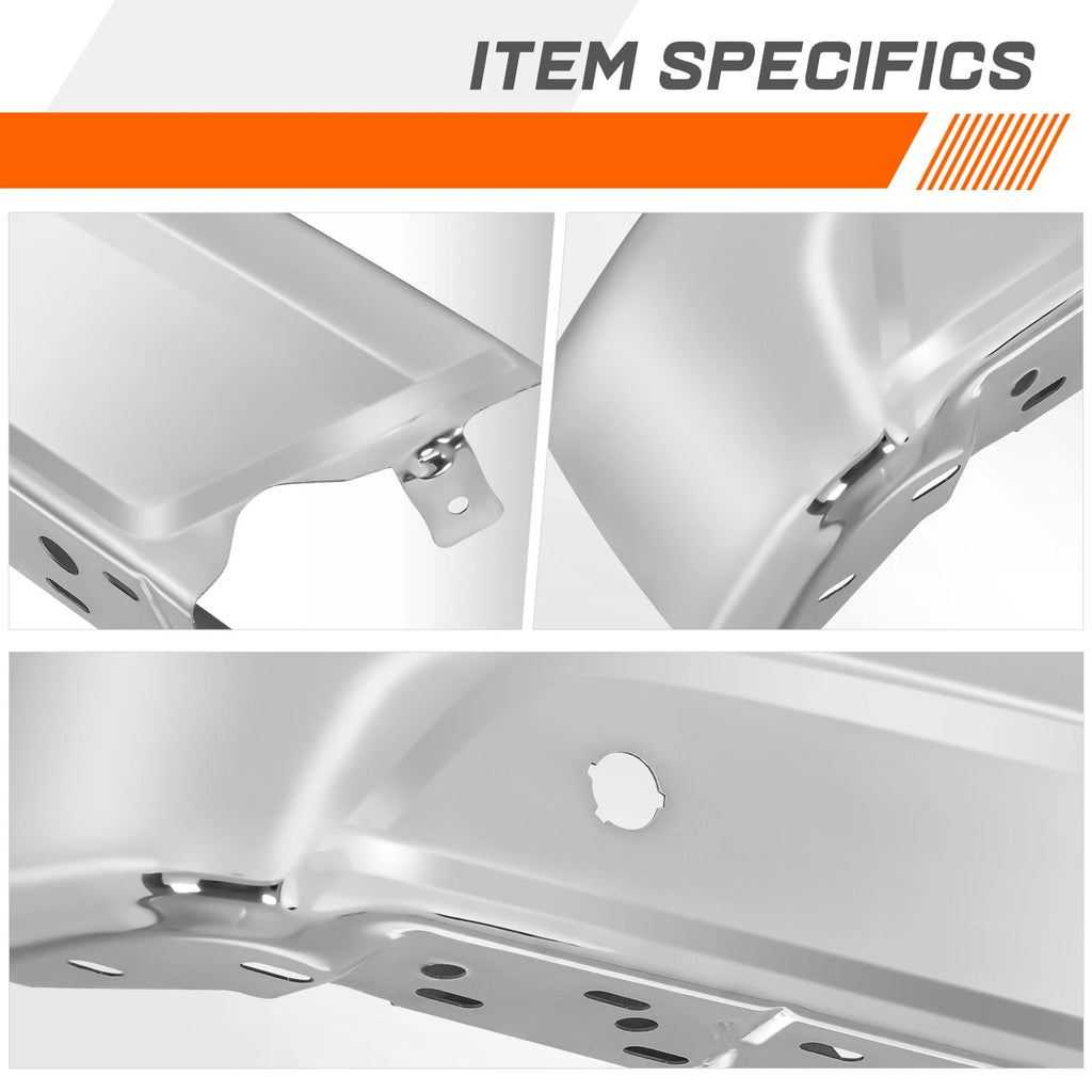 Set of 2 Side Step Nerf Bars for Silverado Sierra Extended Cab (2019–2025)
