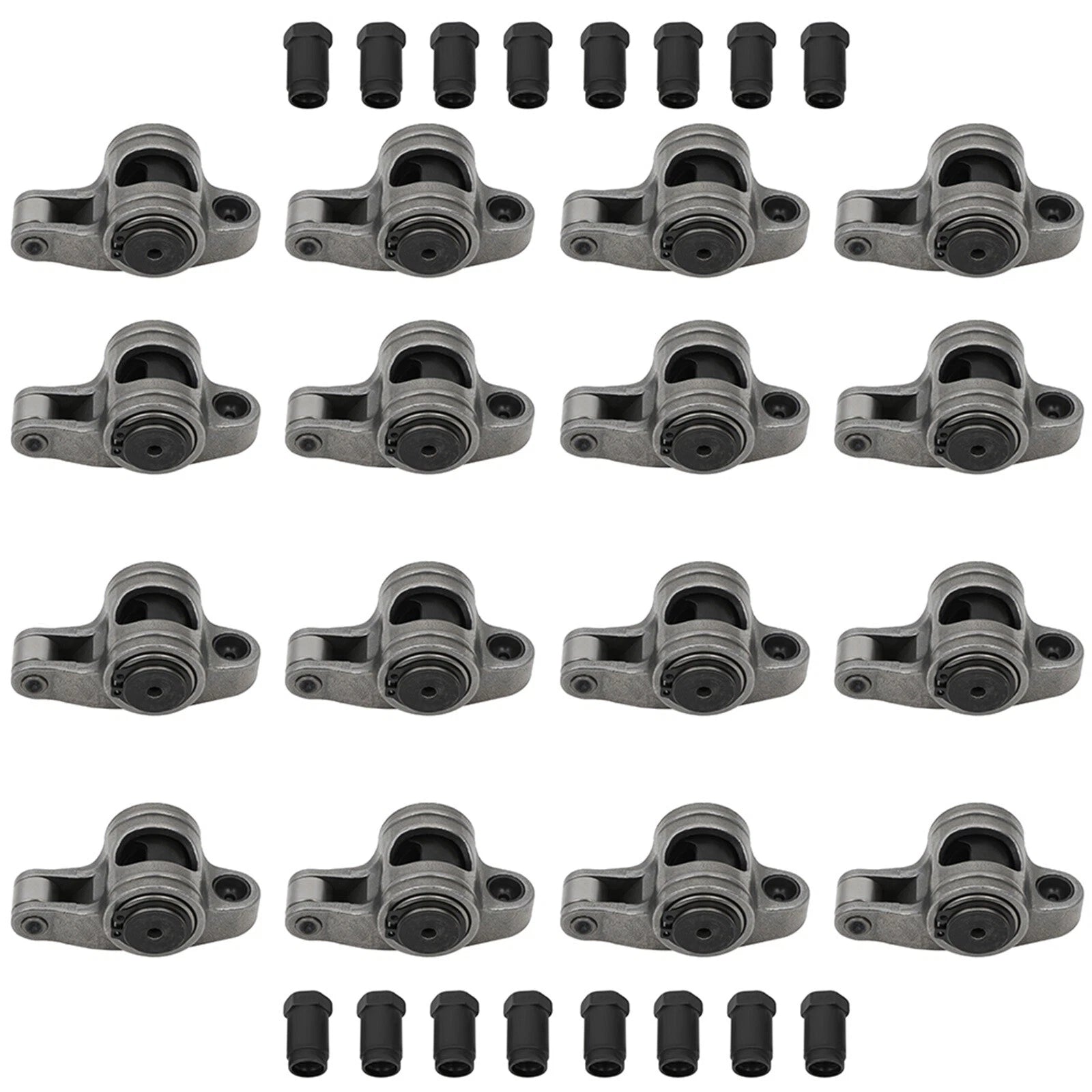 1.5 Ratio Stainless Steel Roller Rocker Arms for Small Block Chevy SBC 350