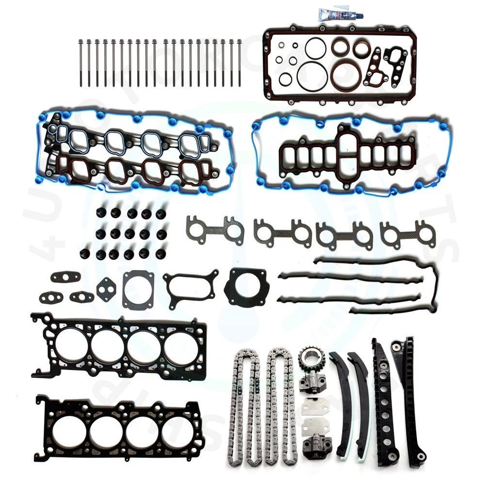 Full Gasket Set & Timing Chain Kit for Ford Expedition F-150 (1999)