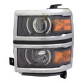 Replacement Driver Side Halogen Projector Style Headlight Assembly