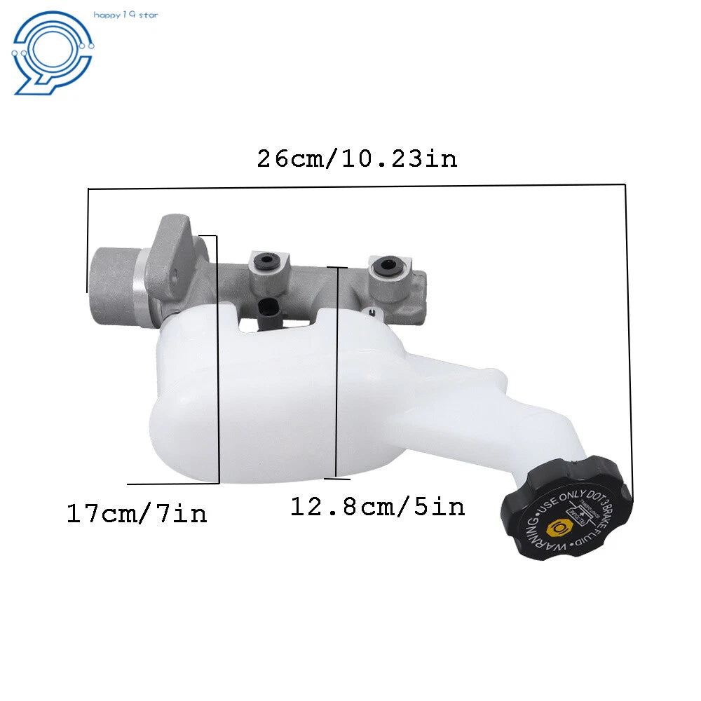 Brake Master Cylinder w/ Reservoir for Chevrolet Cobalt Pontiac G5 (2005–2008)