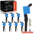Set of 8 Ignition Coils & Iridium Spark Plugs for Ford F-150 (2001–2008)
