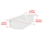 3 Pack Door Shelf Bin for Roper Whirlpool Refrigerators