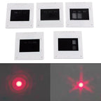 5 Piece Circular Diffraction Gratings for Research Projects