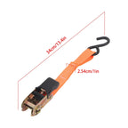 6 Pack Ratchet Tie Down Straps for (1700lbs, 1in x 20ft)
