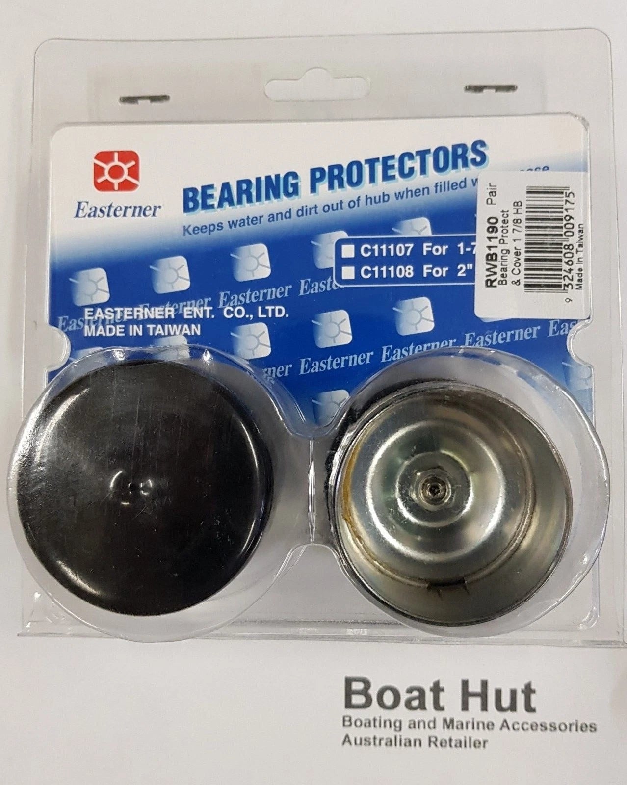 2X Wheel Bearing Protectors for Hub Mate 1.75" (45mm) Hubs with Caps