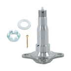 Set of 2 Weld-On Round Spindles for 3500 lbs Trailer Axle