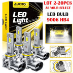 2X AUXITO 9006 LED Headlight Bulbs for