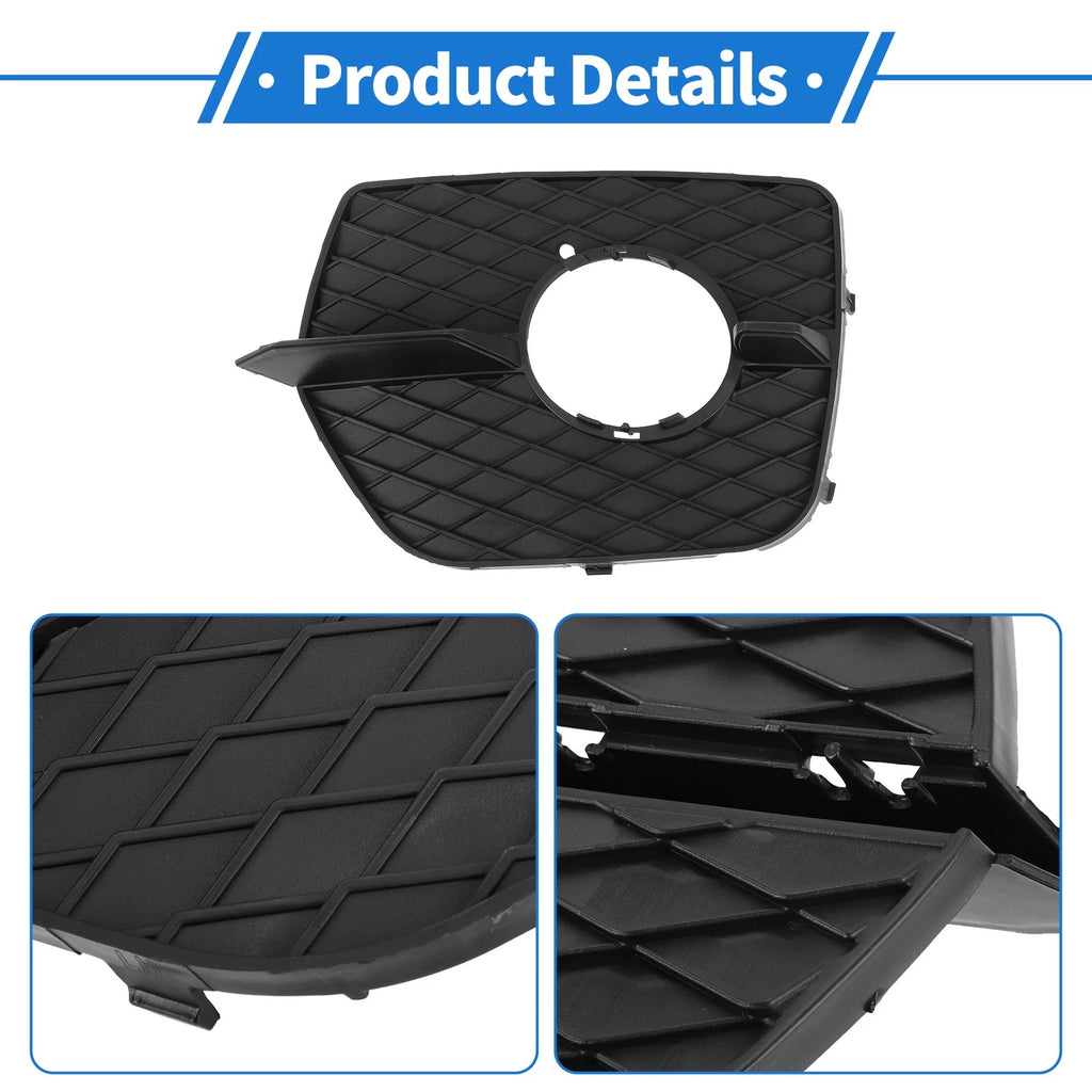 1 Pc Fog Light Grill for BMW X6 (2008–2014) No. 51117188383 Black