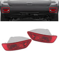 Set of 2 Rear Fog Lamp Covers for Jeep Compass Grand Cherokee (2011–2017)
