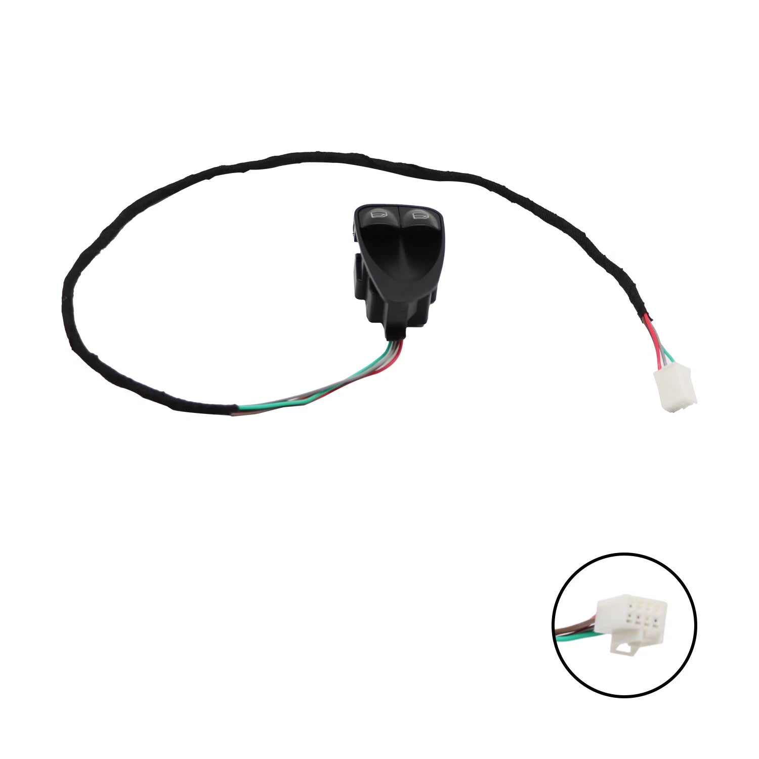 Power Left Door Window Switch for Mercedes-Benz SL SL500 SL550 (2003–2012) 2308211351