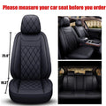 Set of 2 Front + Rear Leather Seat Covers for Toyota RAV4 (2019–2023)