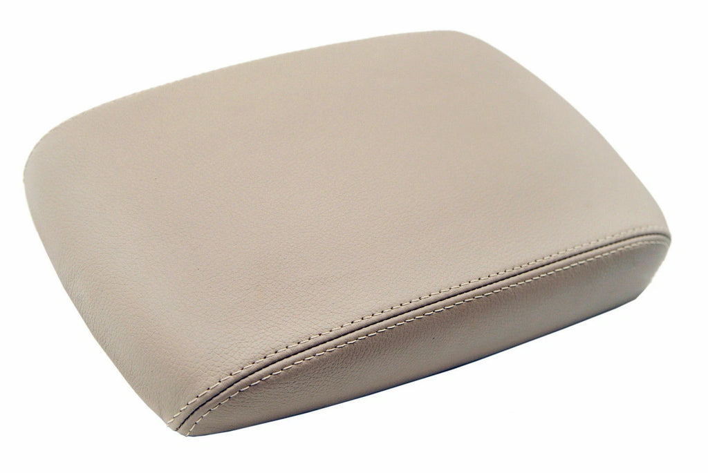 Leather Console Lid Armrest Cover for Nissan Maxima (2004–2008) Beige