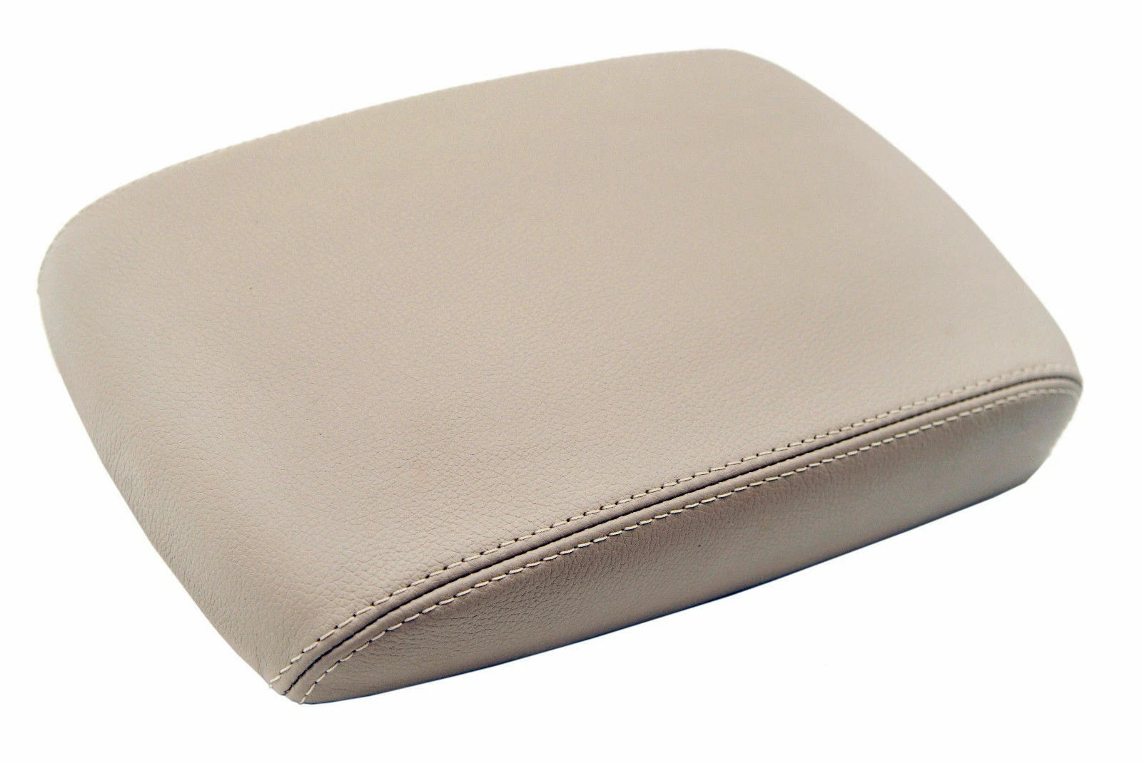 Leather Console Lid Armrest Cover for Nissan Maxima (2004–2008) Beige