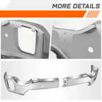 Front Bumper Face Bar for GMC Sierra 2500 3500 HD (2020–2023) w/ Sensor Holes Chrome
