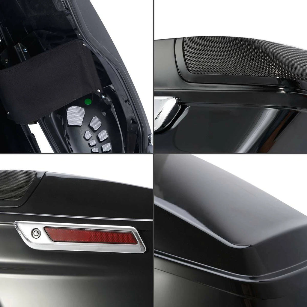 4" Extended Hard Saddlebags for Harley CVO Touring (2014–2022)