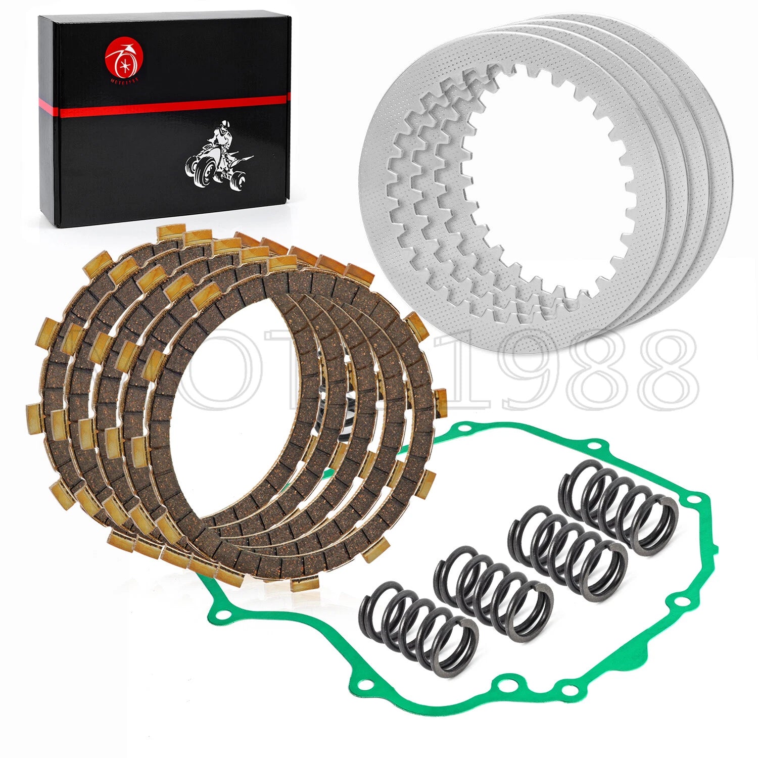 Clutch Kit with Heavy Duty Springs & Gasket for Kawasaki Ninja 250R (1988–2007)