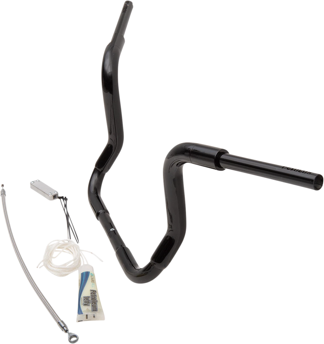 1-1/2" EZ Install Rounded Top Handlebar Kit for Harley (2014–2023) - Black