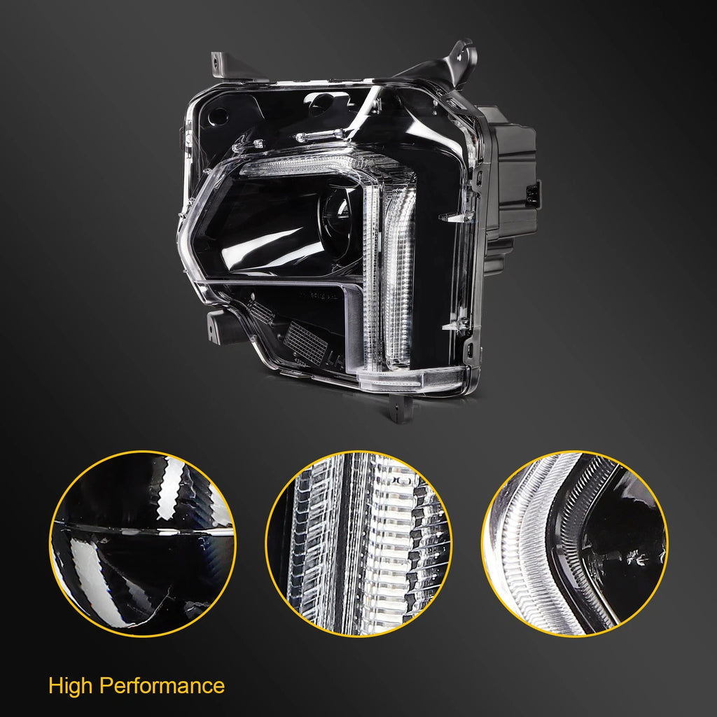 LED Headlights with Projector for Chevy Traverse (2022–2024)