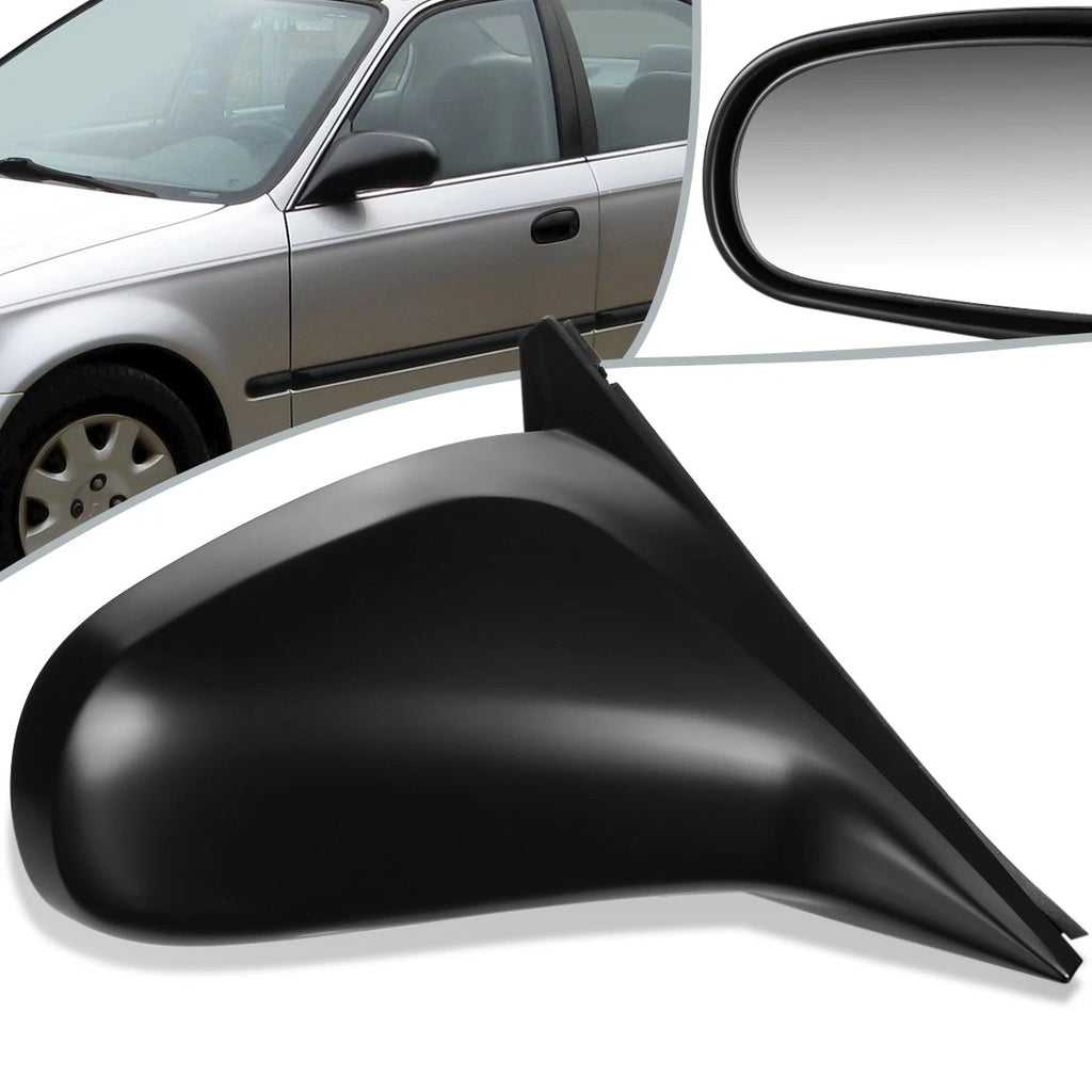 OE Style Manual Side Door Mirror Right for Honda Civic 4DR (1996–2000) HO1321123