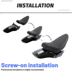 Short Rear Fender for Harley-Davidson Softail (2006–2017) - Black