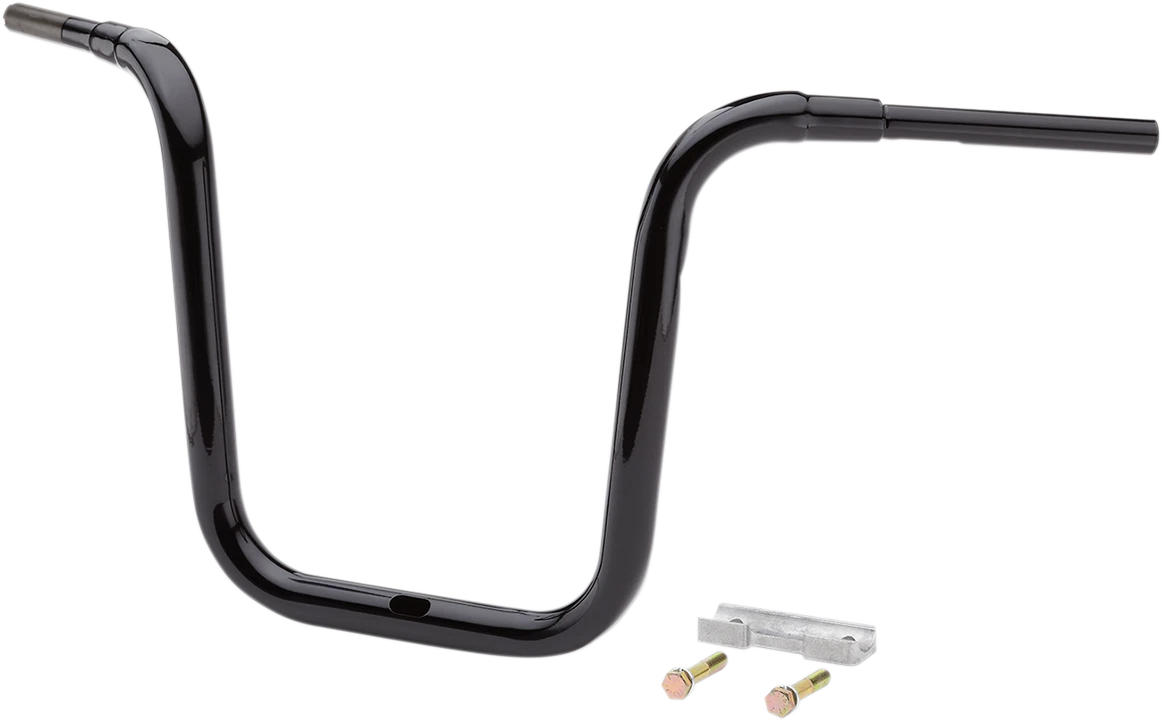1-1/2" Grande Traditional Ape Hanger Handlebar for Harley (16") - Black