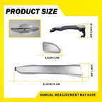 Chrome Rear Right Outer Door Handle for Hyundai Tucson (2016–2021)
