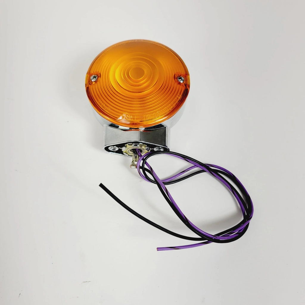 Chrome Solo Turn Signal Light for Harley Davidson FLT (1994–2013)