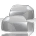 Set of 2 Replacement Mirror Covers for 2015-2020 Ford F-150 - Chrome