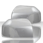 Set of 2 Replacement Mirror Covers for 2015-2020 Ford F-150 - Chrome