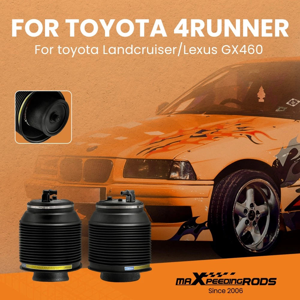 Pair Rear Air Spring Bags for Lexus GX470 (2002-2009)