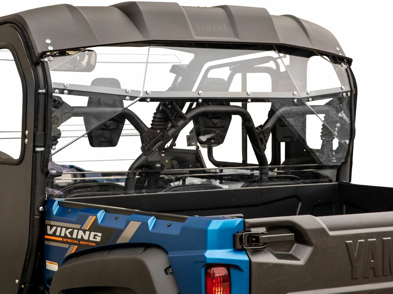 Heavy Duty Rear Windshield for Yamaha Viking (2014–2023)