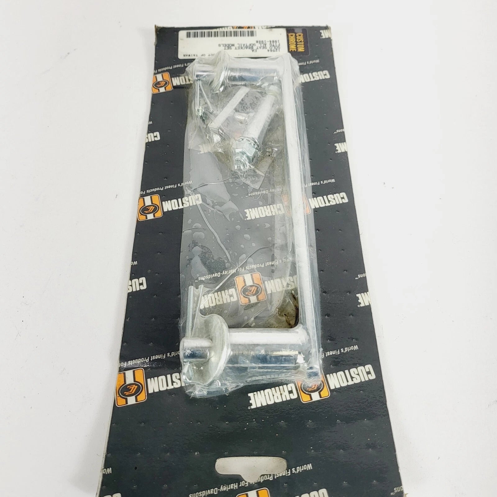 Chrome Solo Seat Bracket for Harley Softail (1984–1988)