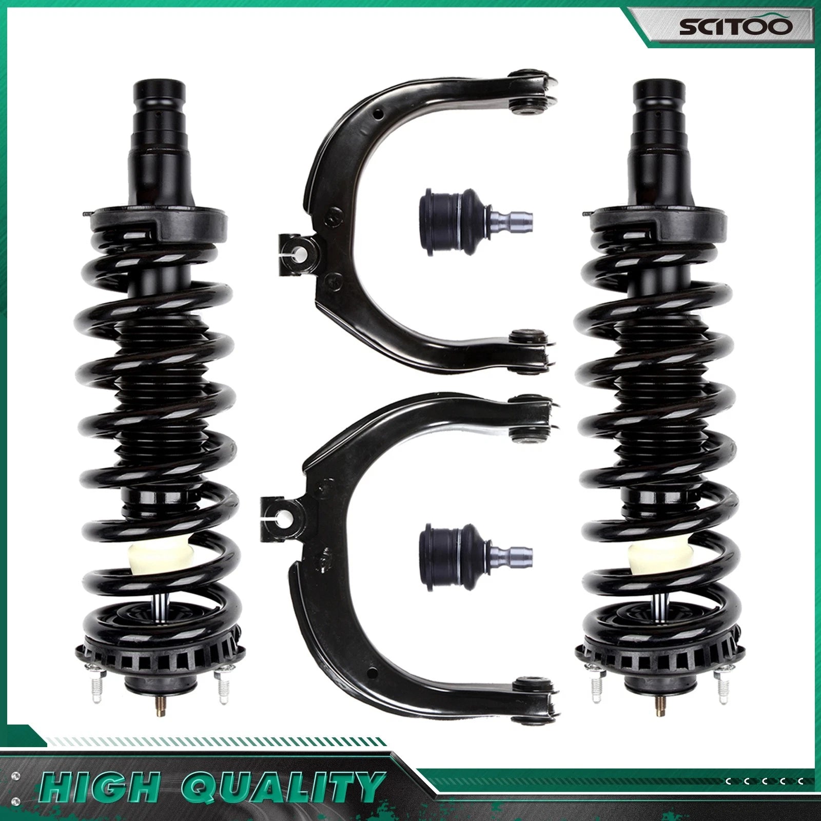 6pc Complete Front Strut Suspension Kit for Chevy Oldsmobile GMC (2002)