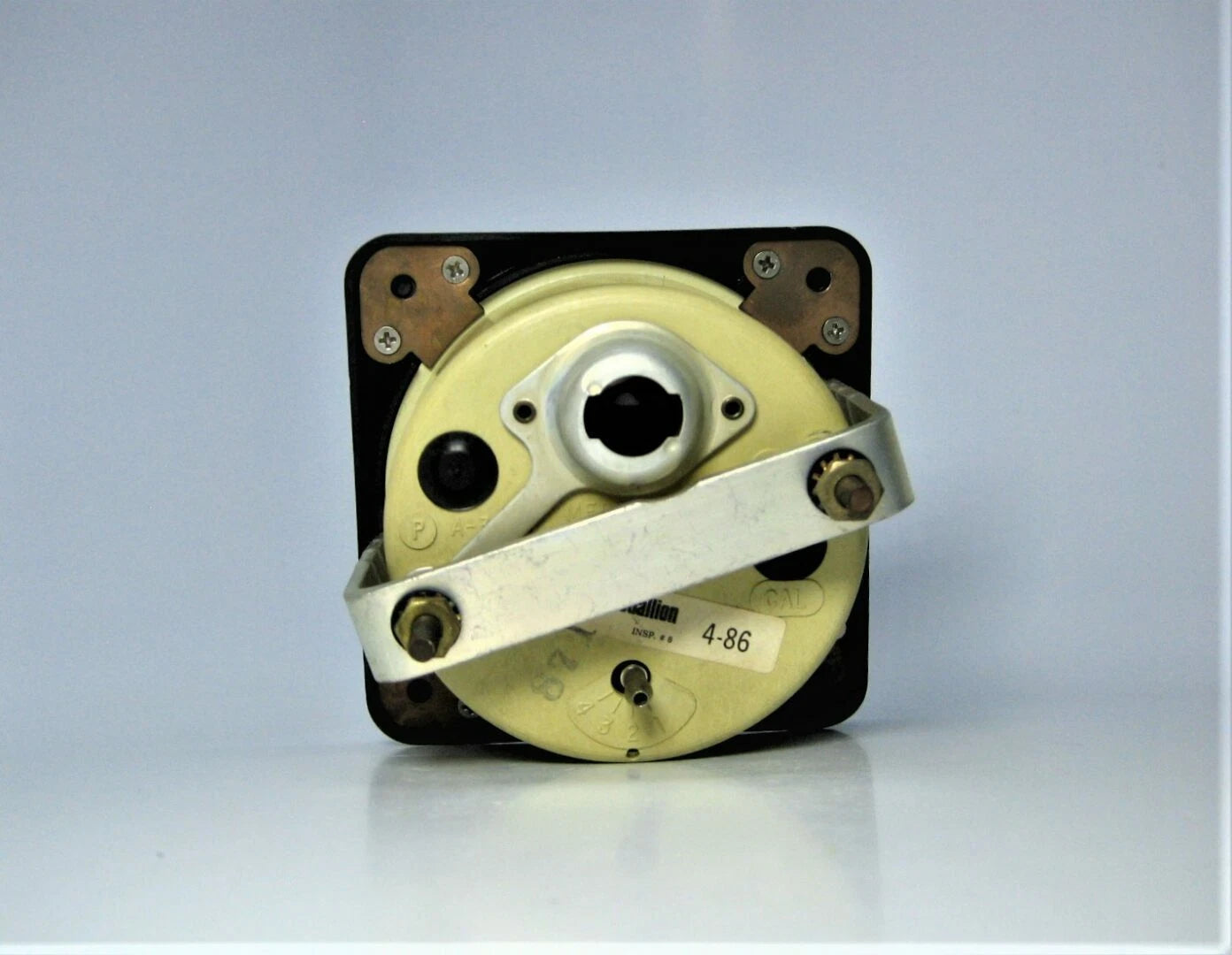 Square 4" Black Face Gauge 0-65 MPH for Medallion 4522 (Fits )