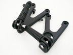 Front Rider Footrest Foot Peg Bracket for Yamaha R6 (2003–2010) - Black