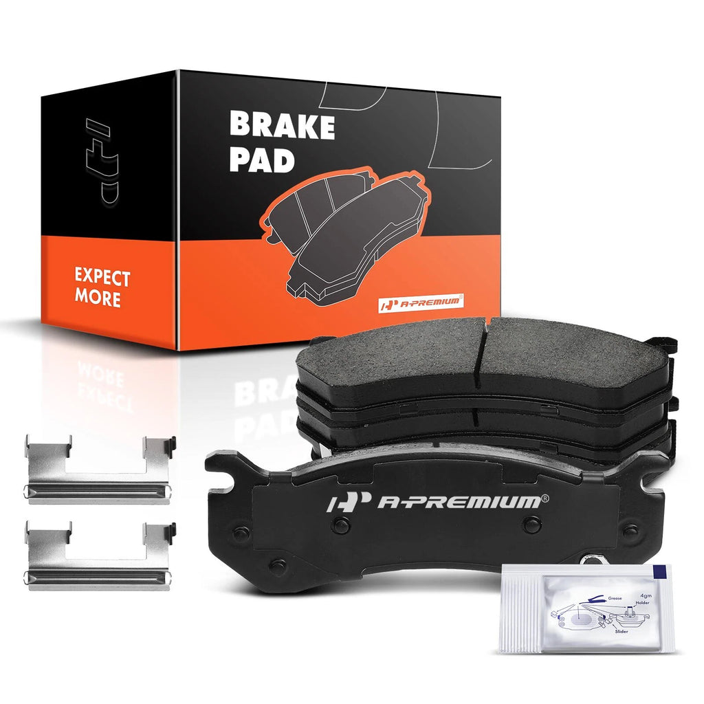 Set of 4 Front Ceramic Brake Pads for Chevrolet Silverado GMC Sierra (1999â2006)
