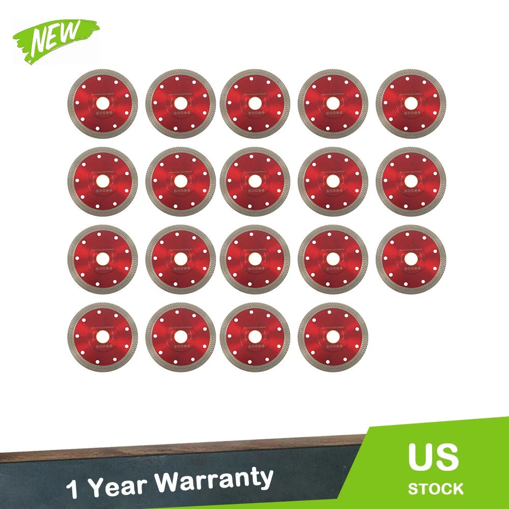 Set of 20 Diamond Blades for Angle Grinder (4-1/2 Inch)