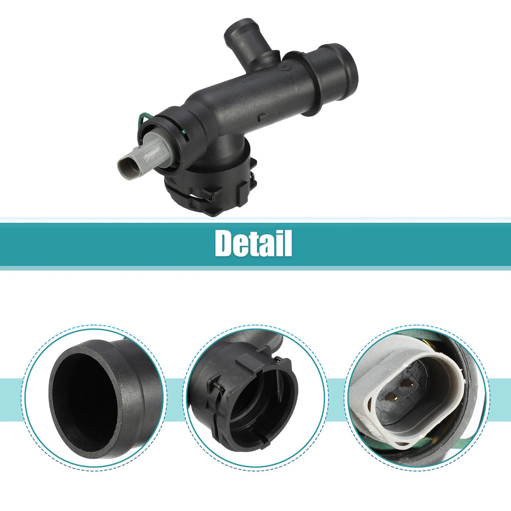 Engine Coolant Hose Connector No.5Q0122291BG for Audi A3 (2018–2020)
