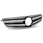 Front Bumper Grill for Mercedes-Benz C230 C250 C300 C350 C63 AMG (2008–2011)