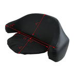 Chopped Trunk Backrest Mount Rack for Harley Touring (2009–2013)