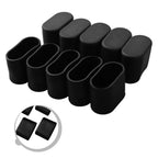 Chair Leg Cap Oval Covers for Outdoor Furniture (Set of 4)