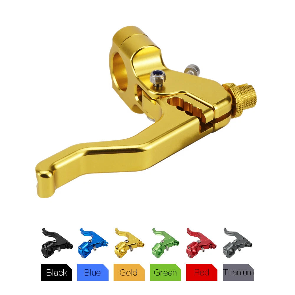 CNC Short Stunt Cable Clutch Lever Perch for Suzuki RM65 RM85 RM100 RM125 RMZ250 RMZ450 (1985–2023)