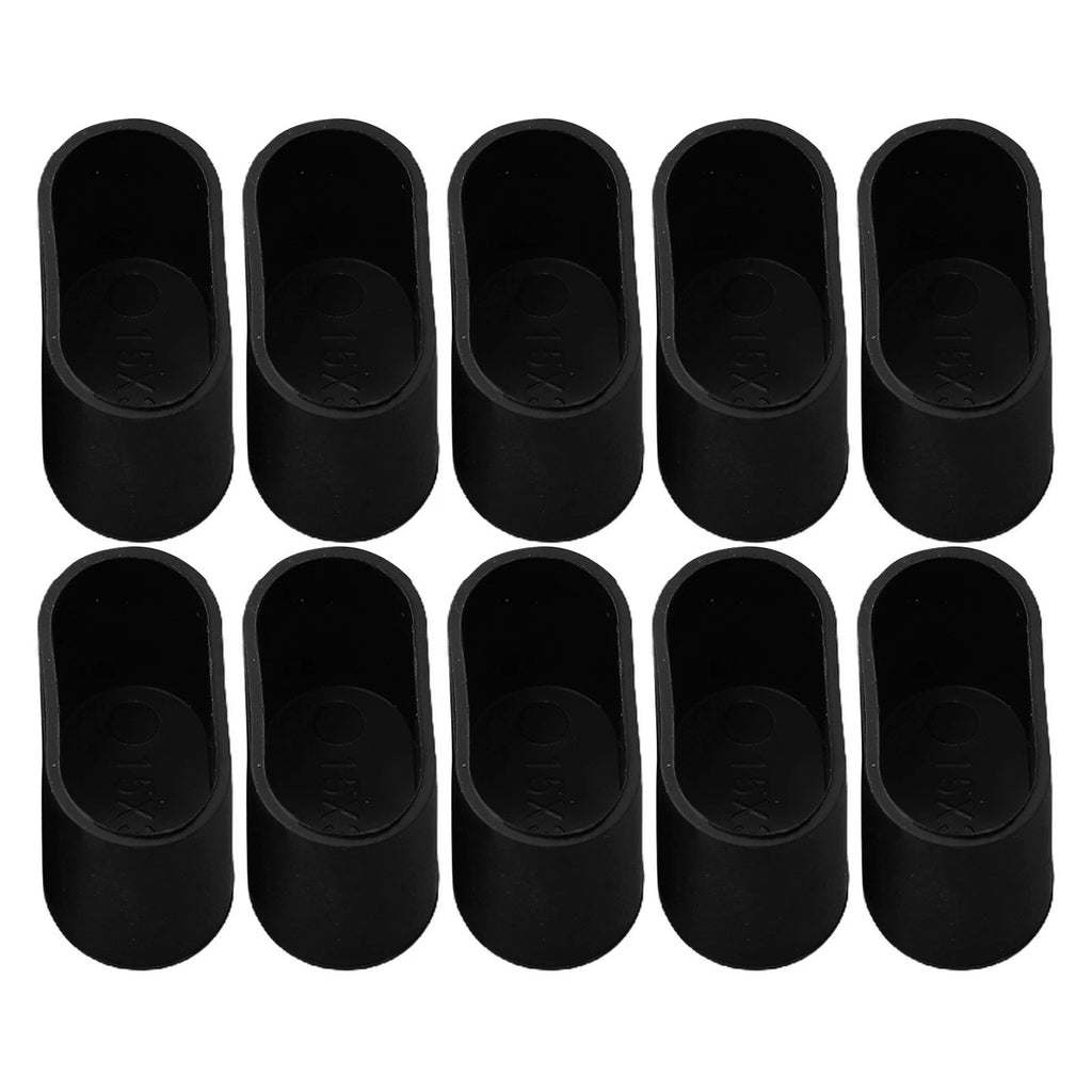 Set of 4 Oval Chair Leg Caps for Outdoor Furniture Garden