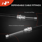 Parking Brake Cable Set for Buick LeSabre Park Avenue Oldsmobile (1980–2005)