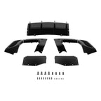 Rear Bumper Diffuser Lip Spoiler for Chevy Camaro (2016–2024) Glossy Black