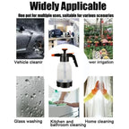 1.2L Pressurized Spray Bottle for Car Washing and Outdoor Cleaning