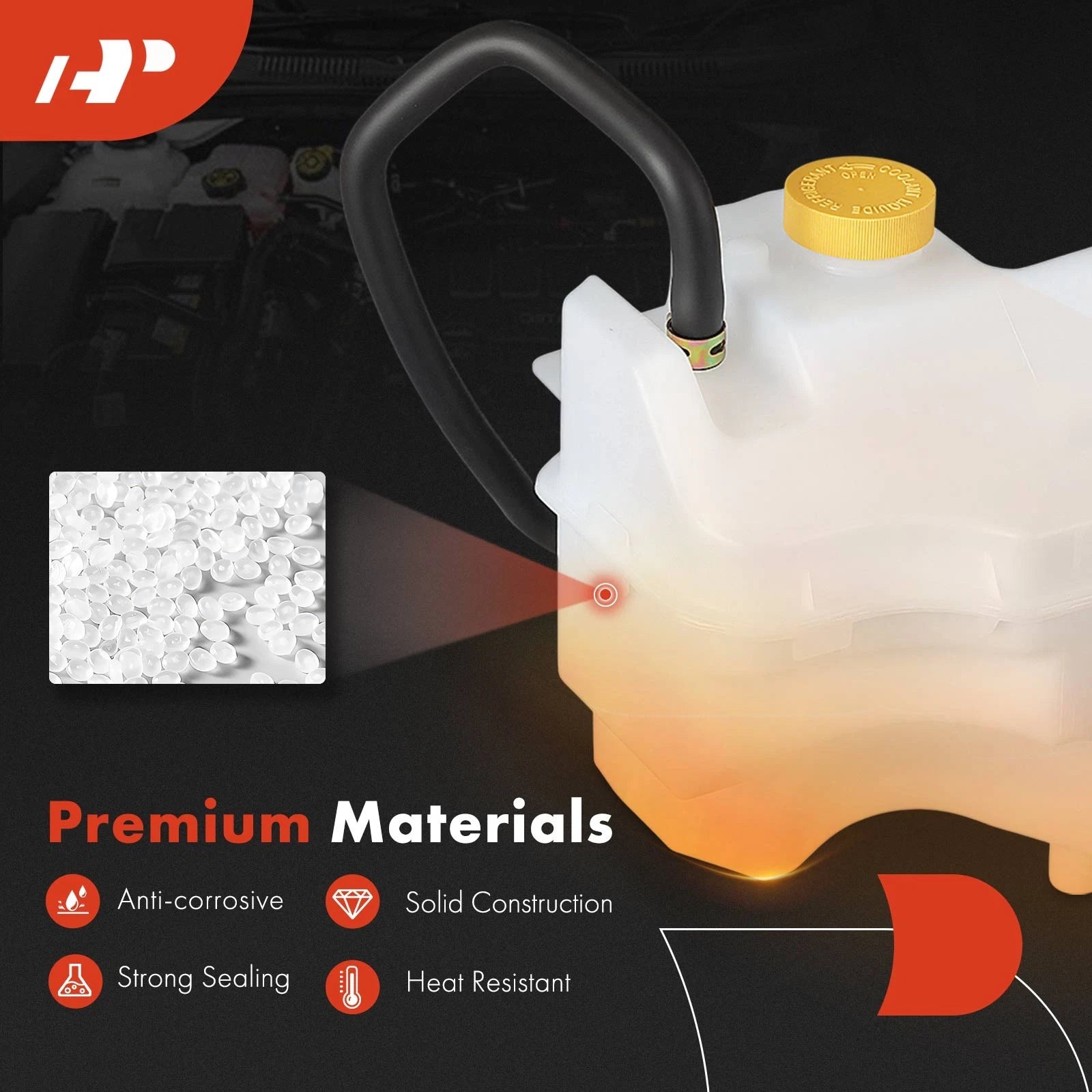 Coolant Reservoir Tank with Cap & Hose for Nissan Maxima