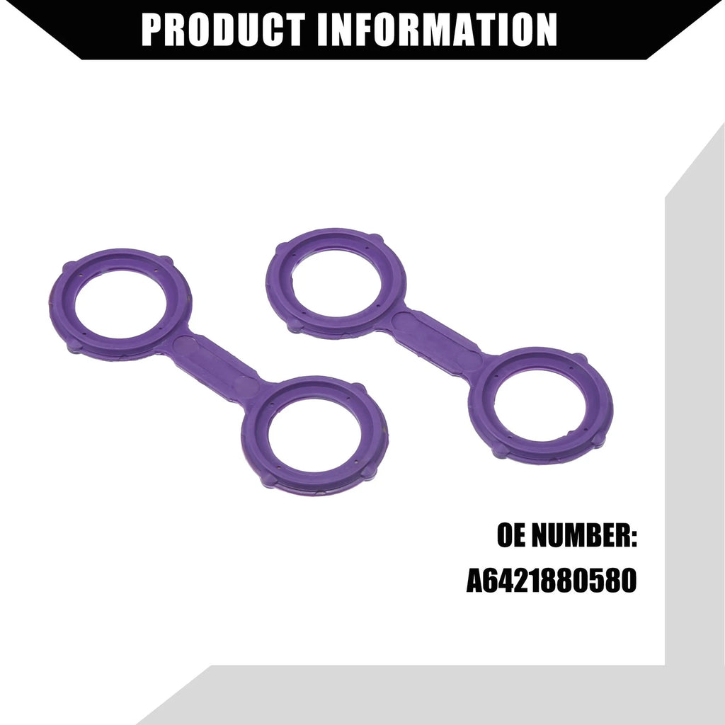 2 Pcs Oil Cooler Gasket for Mercedes-Benz Sprinter (2007–2018) No.A6421880580